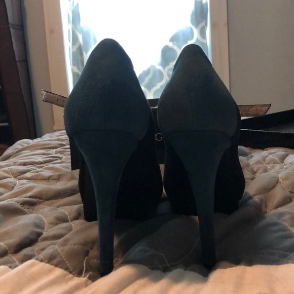 BCBG Fabulous Suede Heels - Picture 3 of 6
